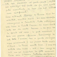 Lettre de Riccardo Zandonai aux Editions Ricordi, 1930-2-28
