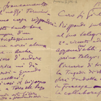 Lettre de Giacomo Puccini à Giulio Ricordi, 1906-11-15