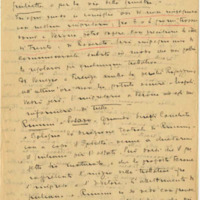 Lettre de Riccardo Zandonai à Renzo Valcarenghi, 1928-2-28