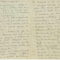 Lettre de Riccardo Zandonai à Carlo Clausetti, 1920-8-27