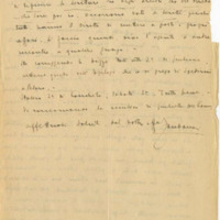 Lettre de Riccardo Zandonai à Renzo Valcarenghi, 1927-11-24
