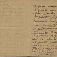 Lettre de Giacomo Puccini à Giulio Ricordi, 1907-4-11