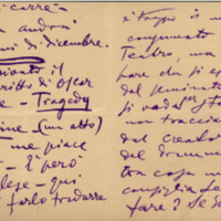Lettre de Giacomo Puccini à Giulio Ricordi, 1906-11-14