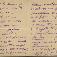 Lettre de Giacomo Puccini à Giulio Ricordi, 1906-11-15