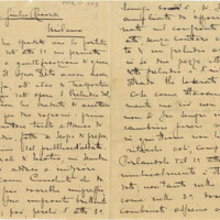Lettre de Riccardo Zandonai à Giulio Ricordi, 1910-5-30