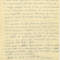 Lettre de Riccardo Zandonai à Renzo Valcarenghi et copie de la lettre des Editions Ricordi à Riccardo Zandonai, 1929-3-13