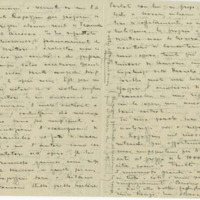 Lettre de Riccardo Zandonai à Carlo Clausetti, 1920-3-29