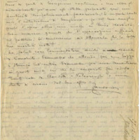 Lettre de Riccardo Zandonai à Tito II Ricordii, 1913-12-27