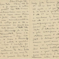 Lettre de Riccardo Zandonai à Tito II Ricordi, 1911-7-22