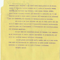 Lettre de Riccardo Zandonai à Renzo Valcarenghi, 1929-3-10