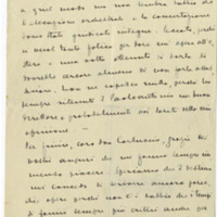 Lettre de Riccardo Zandonai à Carlo Clausetti, 1927-1-18
