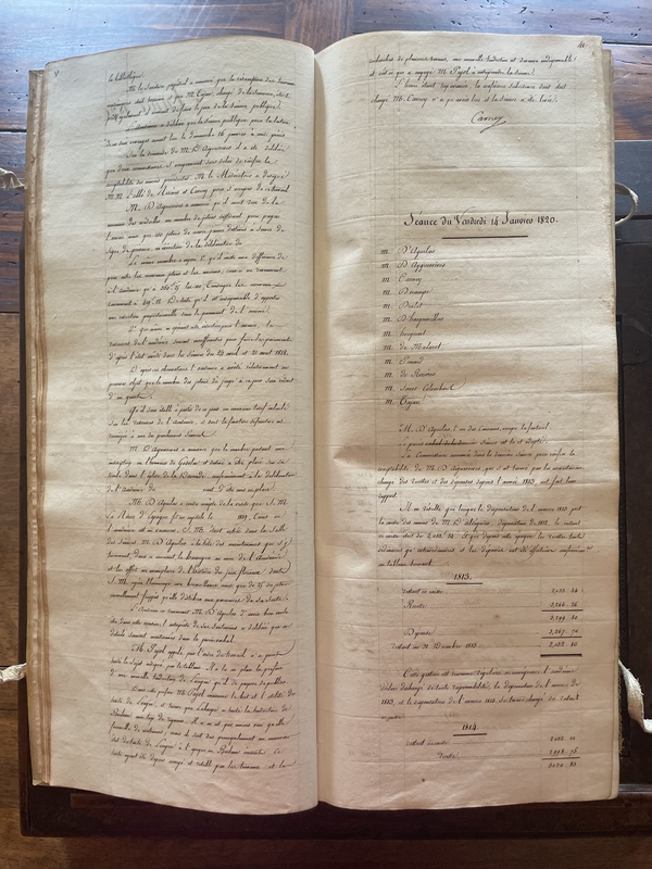 43.Séance du 14 janvier 1820 43.Séance du 14 janvier 1820