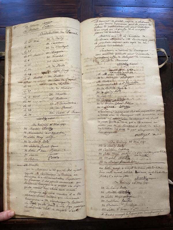 61.Séance du 11 mai 1787 61.Séance du 11 mai 1787