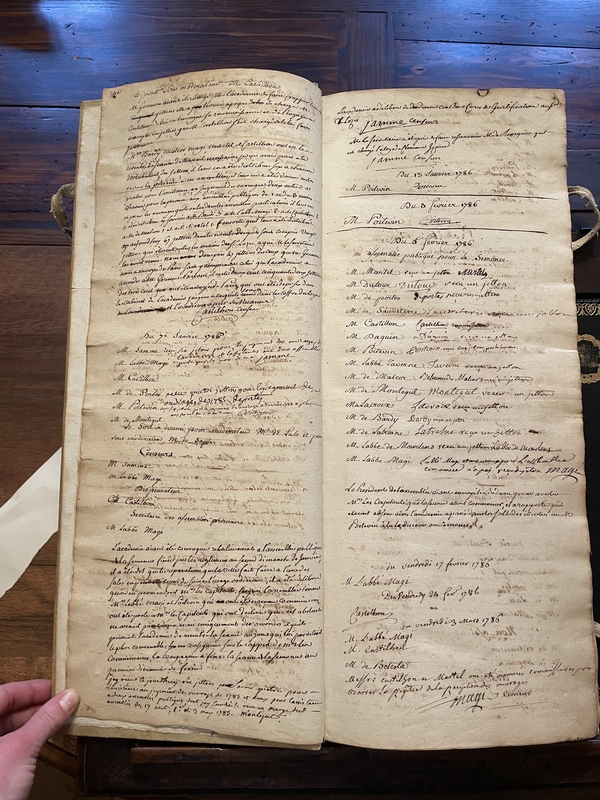 6.Séance du 26 août 1785