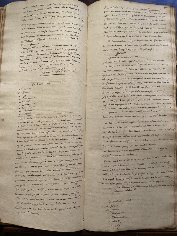 204.Séance du 8 avril 1806