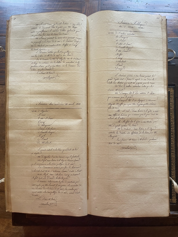135.Séance du 19 avril 1822