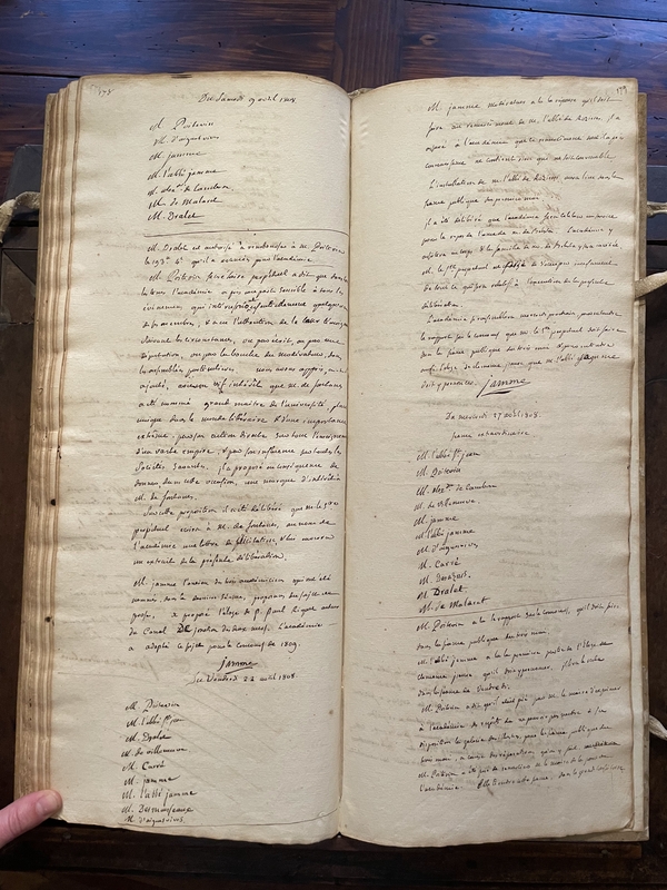 282.Séance du 22 avril 1808 282.Séance du 22 avril 1808