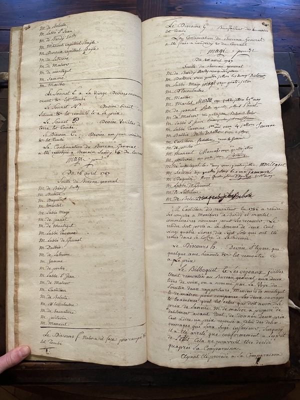 55.Séance du 20 avril 1787 55.Séance du 20 avril 1787