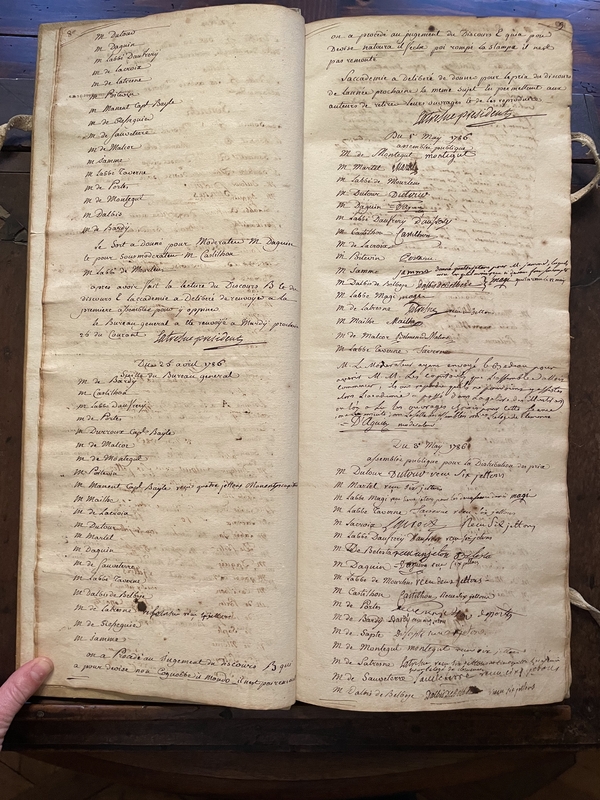 17.Séance du 25 avril 1786 17.Séance du 25 avril 1786