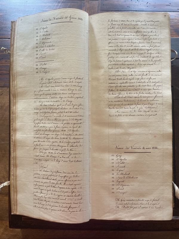 50.Séance du 25 février 1820