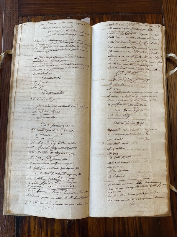 156.Séance du 8 janvier 1790 156.Séance du 8 janvier 1790
