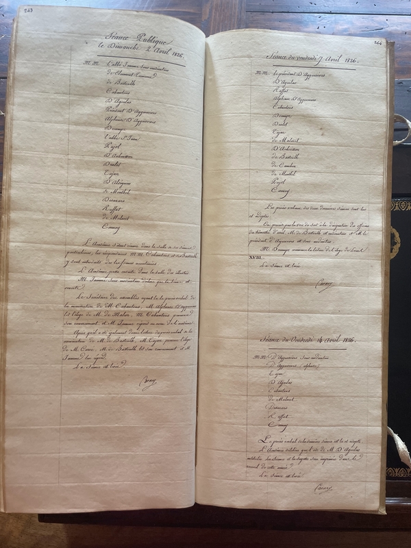 290.Séance du 07 avril 1826 290.Séance du 07 avril 1826