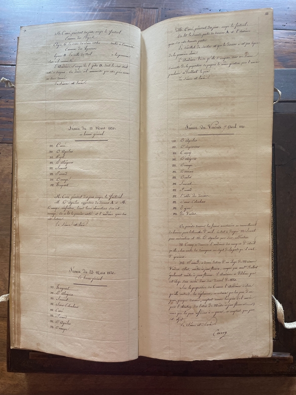 58.Séance du 23 mars 1820 58.Séance du 23 mars 1820
