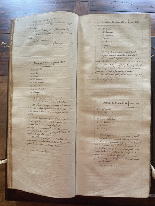 46.Séance du 28 janvier 1820 46.Séance du 28 janvier 1820