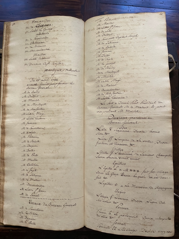 90.Séance du 2 mars 1788 90.Séance du 2 mars 1788