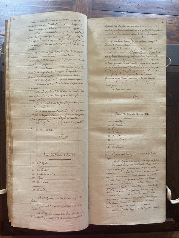30.Séance du 11 juin 1819 30.Séance du 11 juin 1819