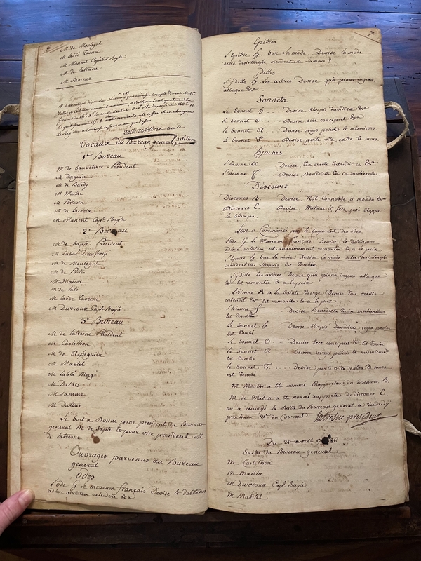 15.Séance du 18 avril 1786