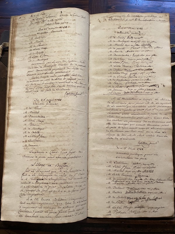 93.Séance du 20 avril 1788 93.Séance du 20 avril 1788