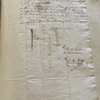 Lettre de V. Hugo à Mr Pinaud, Paris, 29 mars 1819