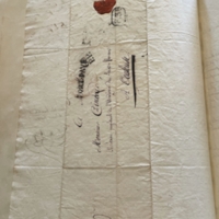 Lettre de V. Hugo à Mr Pinaud, Paris, 29 mars 1819