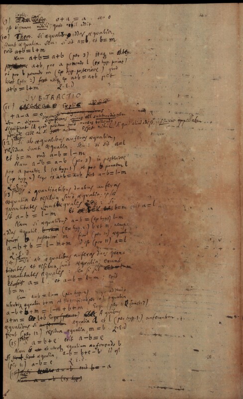 (Brouillon) Prima calculi magnitudinum elementa (LH 35, 4, 13, 5r-6v) (Brouillon) Prima calculi magnitudinum elementa (LH 35, 4, 13, 5r-6v)