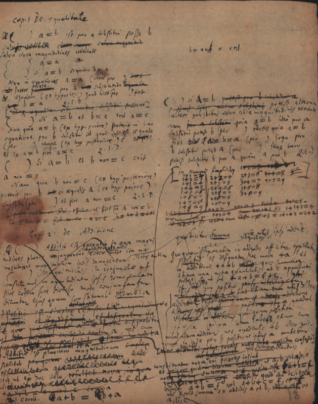 De Aequalitate (LH 35 1, 9, fol. 35 et suite)