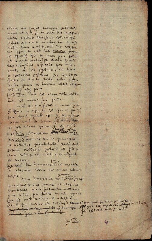 Prima calculi magnitudinum elementa (LH 35, 4, 13, 1r-4v) Prima calculi magnitudinum elementa (LH 35, 4, 13, 1r-4v)