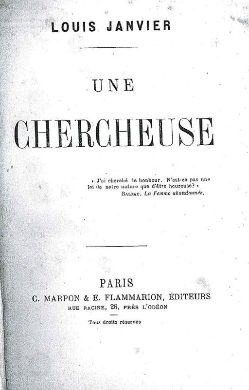 Une chercheuse, p. 219 Une chercheuse, p. 219