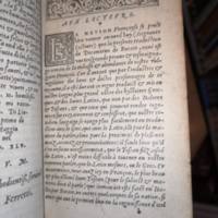 Texte : 1552 Guillaume Rouillé Décaméron Aux lecteurs